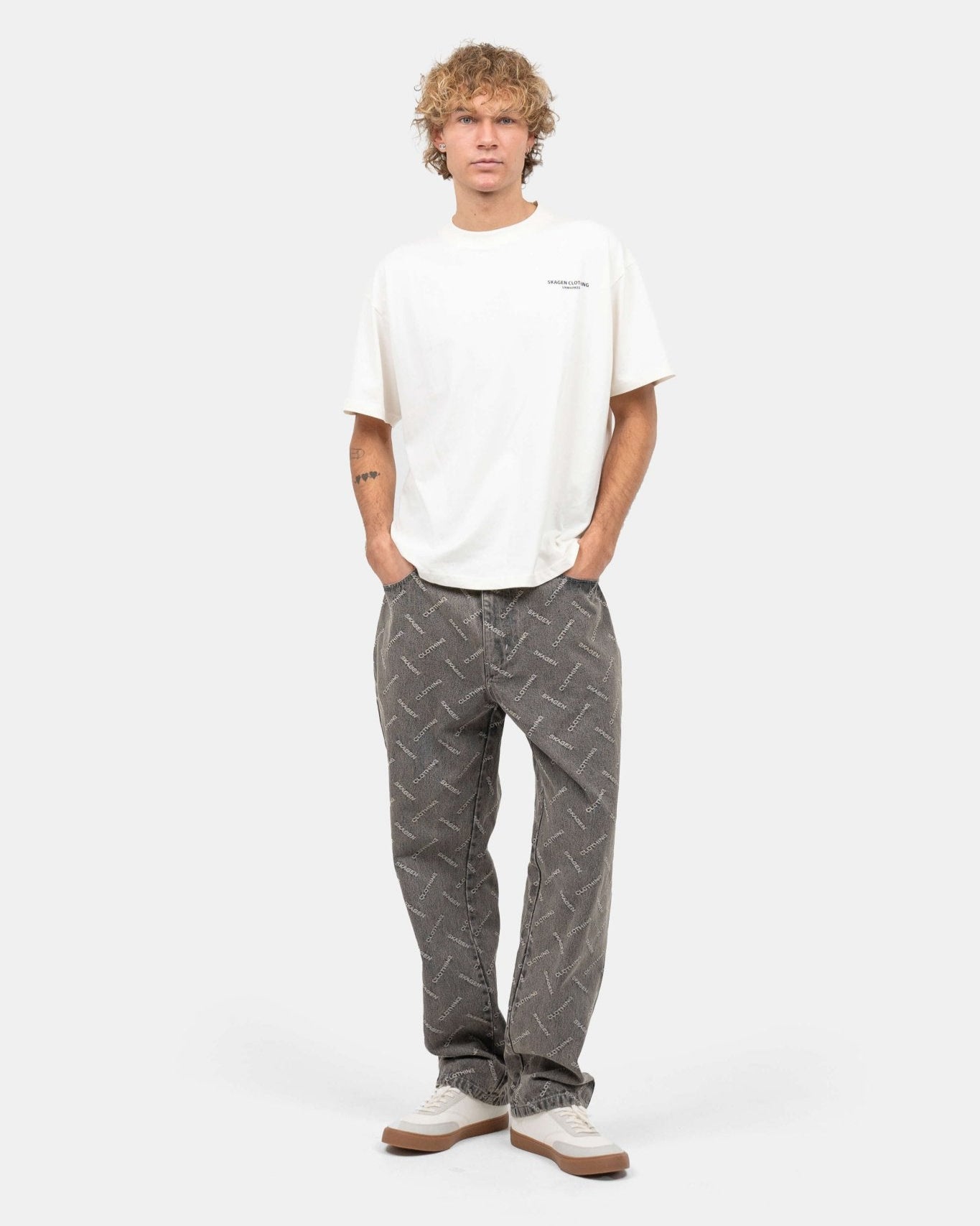 UNMARKED T-shirt White | Skagen - clothing.dk